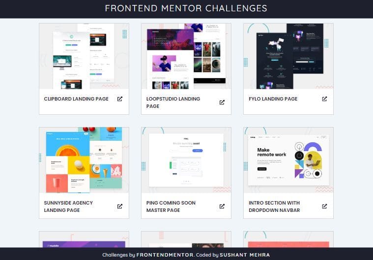 Frontend Mentor Challenges